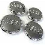 4x logo jante audi argent 69 mm cache moyeu centre de roue emblème 4l0601170 lbq59 4x logo jante audi argent 69 mm cache moyeu centre de roue emblème 4l0601170 lbq59