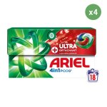 4x19 pods ultra detachant - lessive en capsules - ariel