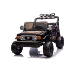 4x4 voiture �lectrique 2 places toyota fj cruiser xxl sous licence noir sable batterie lithium portable ...
