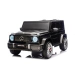 4x4 voiture �lectrique enfant 2 places mercedes - benz g63 amg sous licence noire mp3 / usb / aux / bluetooth ...