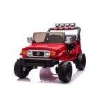 4x4 voiture �lectrique enfants 2 places toyota fj cruiser xxl sous licence rouge batterie lithium portable ...