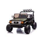 4x4 voiture �lectrique enfants 2 places toyota fj cruiser xxl sous licence verte batterie lithium portable ...