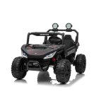 4x4 voiture lectrique enfants t - rex ride 2 places 24v noir mp3 / usb / aux batterie au lithium tlcommande ...