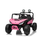 4x4 voiture lectrique enfants t - rex ride 2 places 24v rose mp3 / usb / aux batterie au lithium tlcommande ...