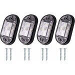 4x4leds feux latraux clairage led - feux de gabarit tanches 12v / 24v pour remorque van camion lorry ...