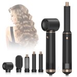 5 - en - 1 air styler air brush avec seche cheveux brosse soufflante fer a boucler thermal brush brosse ...