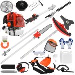 5 - en - 1 coupe - bordure  essence multifonctionnelle - scie  branches hautes - taille - haies - motobineus ...