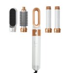5 - en - 1 hair air styler multistyler sche - cheveux brosse soufflante avec 5 accessoires pour scher ...