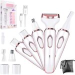 5 en 1 rasoir electrique femme - epilateur sourcils electrique femmetondeuse femme indoloreepilateur ...