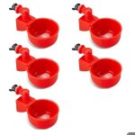 5 abreuvoirs automatiques volailles pour poulets canards oies dindes pigeons robustes faciles installer ...