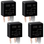 5 broches 12v 30a relais automobile relais dmarreur relais voiture relais robuste pour accessoires de ...