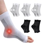 5 paires de chaussettes pour fasciite plantaireachilles tendon and ankle brace sleeve with compression ...