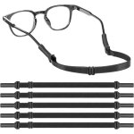 5 pices cordons elastiques pour lunettessangles lunettes antidrapantes rglablescourroie universelle ...