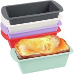 5 pièces moule à cake silicone mini moule à pain en silicone moule silicone air fryer rectangulaires ... 5 pièces moule à cake silicone mini moule à pain en silicone moule silicone air fryer rectangulaires ...