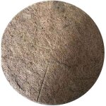 5 pi�ces tapis de coco plantes disque de paillage coco tapis de paillage en fibre de cocotapis de d�sherbage ...