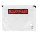 5 pochettes dexp�dition autocollantes a5 transparentes