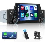 5 pouces autoradio 1 din carplay android auto �cran tactile poste radio voiture bluetooth avec eq fm ...