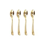 50 mini cuill�res dor�es pour verrine