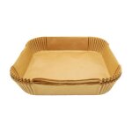 50 moules en papier cuisson pour air fryer carrs 16 cm fackelmann divers