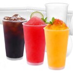 50 pack gobelets r�utilisables tasse � boire gobelets en plastique 520mlboissons tasse pour f�tes mariages ...