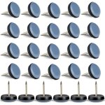 50 patins de meubles avec clou ronds teflon patins pour chaises a clouer ptfe patin meuble glisseur pour ...