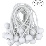 50 pcs tendeur  boule lastique tendeur de bche pour pavillon camping tente cordons rideaux harnais ...