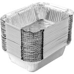 50 pices barquettes en aluminium convient pour napolon & broil king grilles alu - bac gouttoir ...