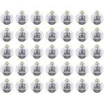 50 pices mini led lumires ballonspapier lumires lumire boule lampe pour dcorations de fte de nol ...