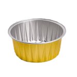 50 pices moules  ramequins en aluminium rutilisablesmoules  cupcakesmini moules  pudding pour ftenol(13 ...