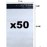 50 x enveloppes pochettes plastique opaque indéchirables sac dexpédition vad grises pour les envois de ... 50 x enveloppes pochettes plastique opaque indéchirables sac dexpédition vad grises pour les envois de ...