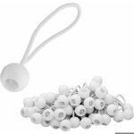 50x tendeurs lot dlastiques crochets lastiques avec boule en plastique lastiques de tente pour les ...