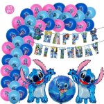 51pcs decoration anniversaire stich garon fille stitch ballons anniversaire set ballons set pour fte ...
