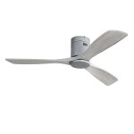 52 pouces encastr ventilateur de plafond dc 3 bois sculpt lames sans bruit moteur rversible sans lampe ...