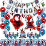 53pcs decoration anniversaire spidermanballon spider hero deco anniversaire garcon filleballons kit décoration ... 53pcs decoration anniversaire spidermanballon spider hero deco anniversaire garcon filleballons kit décoration ...