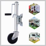 540kg roue de jockey manuel pour remorque - accessoire de remorque pliable avec plaque de montage - pour ... 540kg roue de jockey manuel pour remorque - accessoire de remorque pliable avec plaque de montage - pour ...