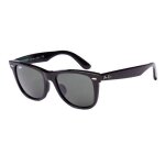 Lunettes de soleil - ray - ban - wayfarer rb2140 901 - noir - classique - adulte