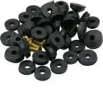58pi�ces kit de rondelles robinetjoints plats caoutchouc pour robinets rondelles conique avec 6 vis en ...
