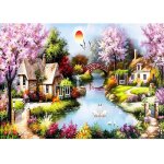 5d diamond painting 85x40cm village paysage art diamant paysage diamant kit enfants complete diy diamant ...