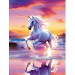 5d diamond painting cheval broderie diamant animal canevas diamant kit complet point de croix broderie ...