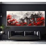 5d diamond painting japon paysage diamond - painting 120x40 cm mosaïque cristal art pour tableau decoration ... 5d diamond painting japon paysage diamond - painting 120x40 cm mosaïque cristal art pour tableau decoration ...