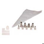 5five - lot de 30 poches  douille triangulaire transparent