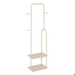 Portant � v�tements liny 2 �tag�res argile - 5 five simply smart