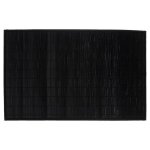 Tapis latte bambou 120x170cm noir atmosphera Tapis latte bambou 120x170cm noir atmosphera