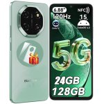 5g t�l�phone portable d�bloqu� blackview shark 6 24go + 128go / 2to6. 8816mp + 8mp5000mahandroid 15 smartphone ...