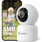 Cam�ra de surveillance - cococam - 5mp - vision nocturne infrarouge - audio bidirectionnel - d�tection ...