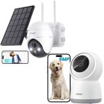 5mp camera surveillance wifi exterieure / int�rieur 360 degr�s pir vision nocturne audio bidirectionnel ...