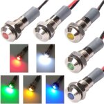 5pcs voyants lumineux led 12v 6mm led indicateur ampoule pour tableau de bord de voiture camion bateau ... 5pcs voyants lumineux led 12v 6mm led indicateur ampoule pour tableau de bord de voiture camion bateau ...