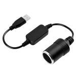 5v usb a m�le � 12v allume - cigare de voiture prise femelle convertisseurpour allume - cigares de voiture ...