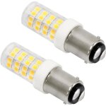 5w led ampoule machine � coudre b15d 12 - 24v 300lm blanc chaud 3000k non - dimmable ampoule � ba�onnette ...