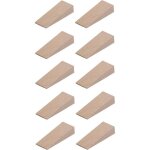 5x cale en bois universelle 6mm + 5x cale en bois universelle 12mm (55mm x20mm) meuble porte calage ajustement ...